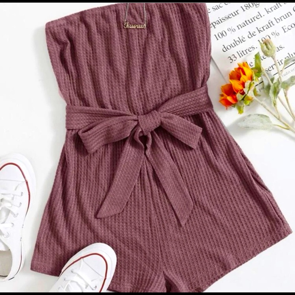 Preowned Shein Mauve Romper
